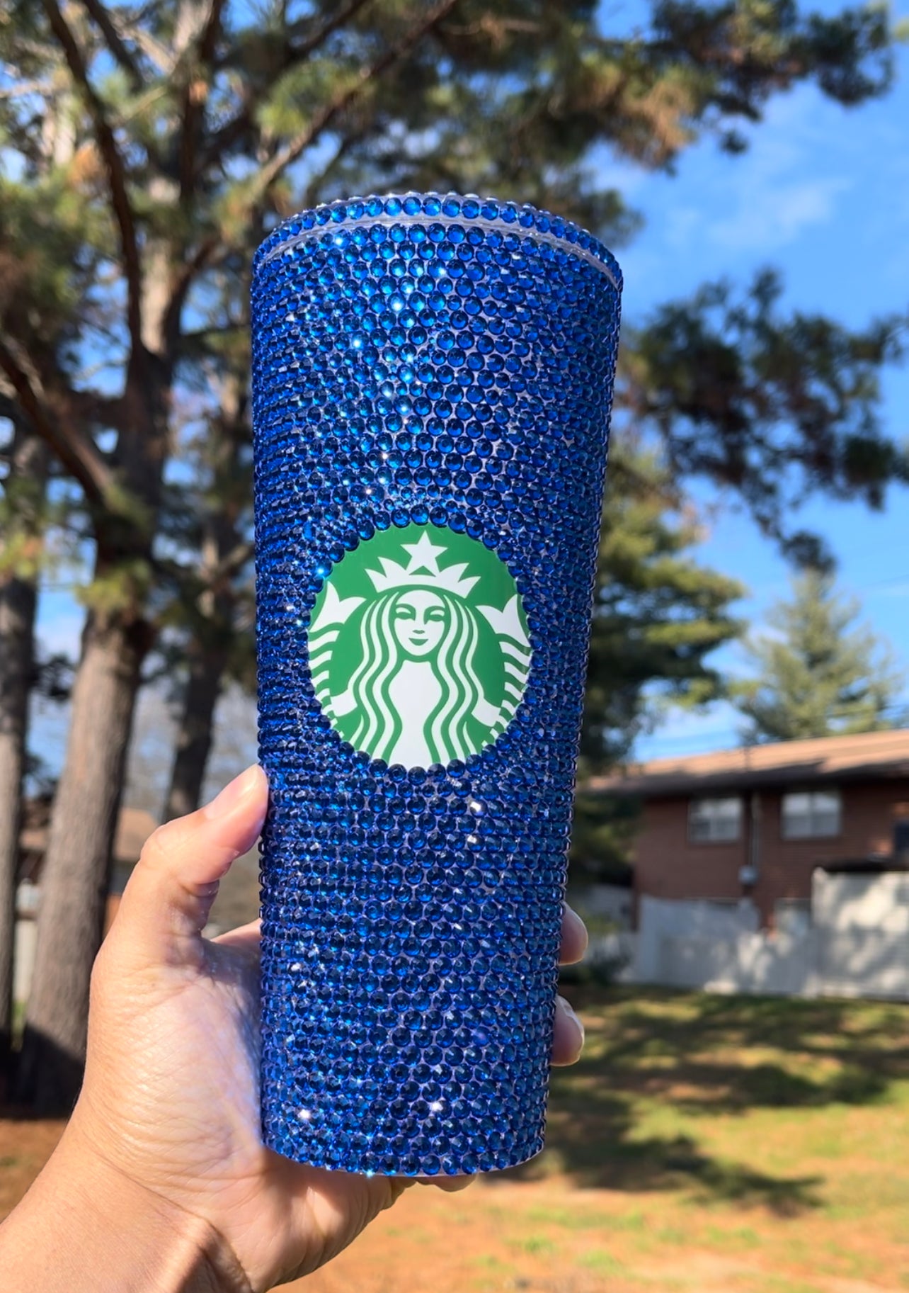 24oz Venti Fully Blinged