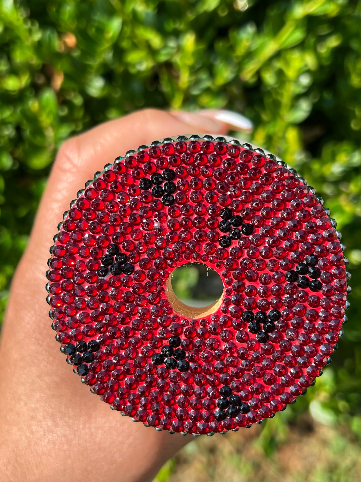 Watermelon Glass Can