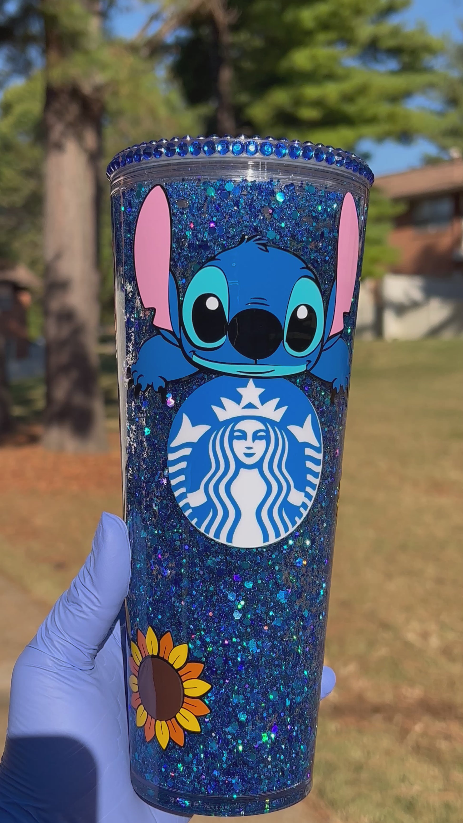 Disney's Stitch Starbucks Cup 
